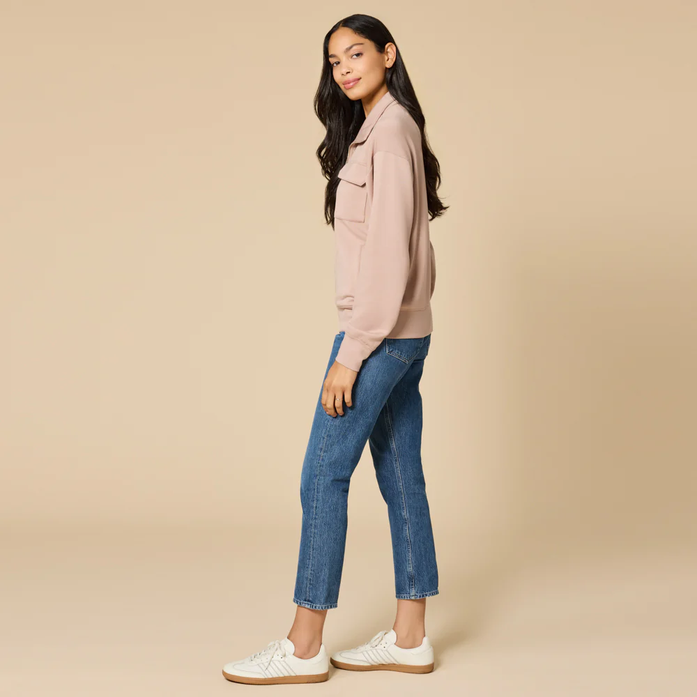 DreamTech Double Zip Bomber Jacket - Image 3