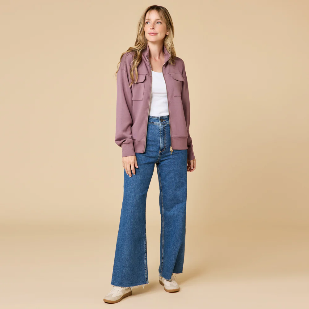 DreamTech Double Zip Bomber Jacket - Image 5