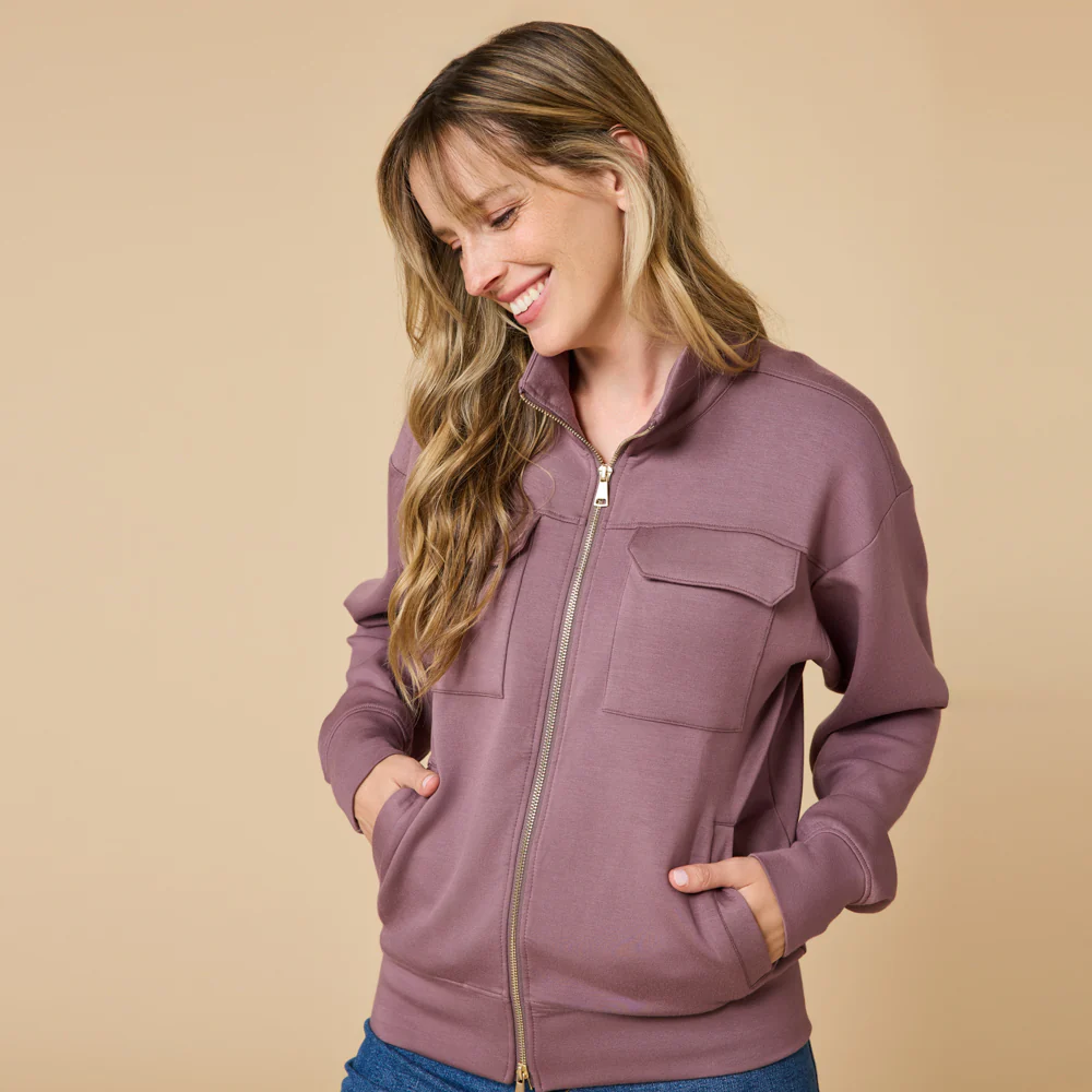 DreamTech Double Zip Bomber Jacket - Image 6