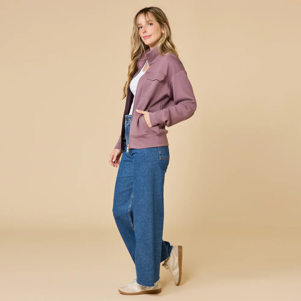 DreamTech Double Zip Bomber Jacket - Image 7