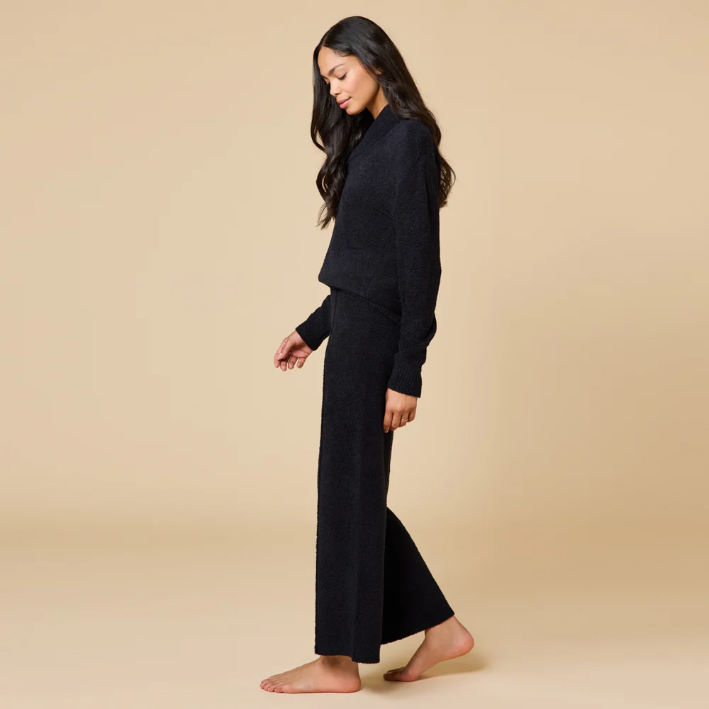 Ultra-Marshmallow Shawl Collar with Pintuck Pant - Image 8