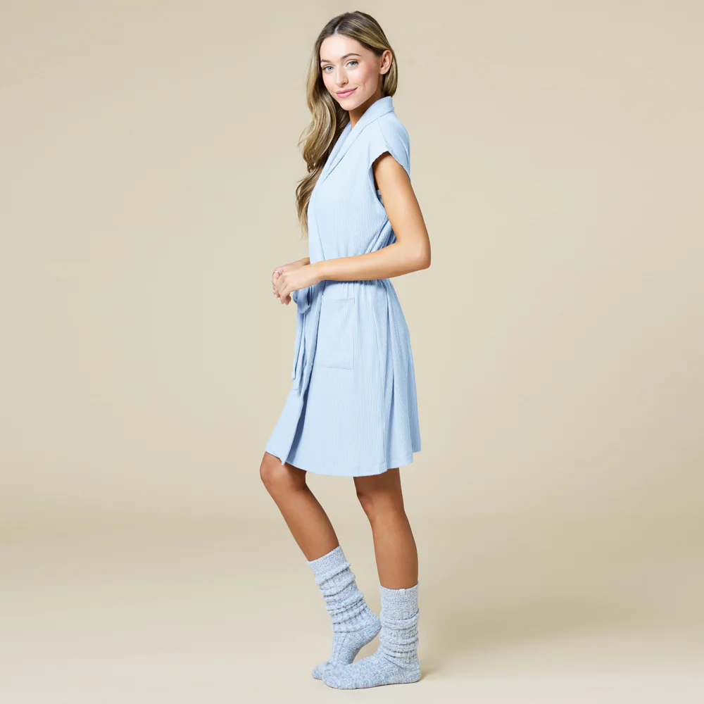 Rib Dream 35" Cap Sleeve Robe - Image 38
